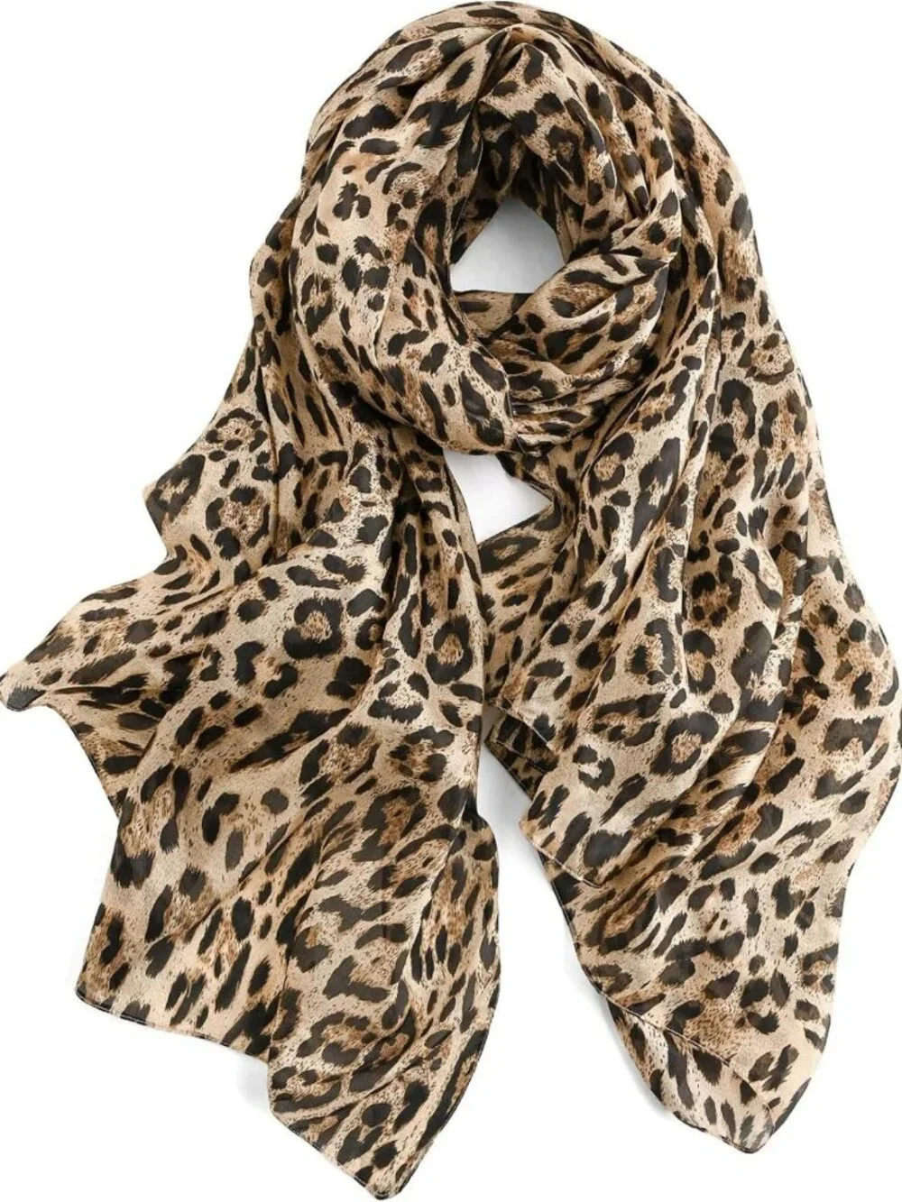 Luxurious 100% Mulberry Silk Floral Scarf for Women - Lightweight Wrap & Shawl